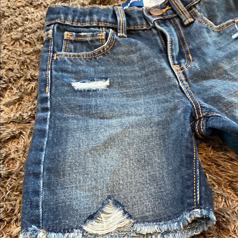 Old Navy Kids Denim Shorts - Blue - Picture 6 of 8